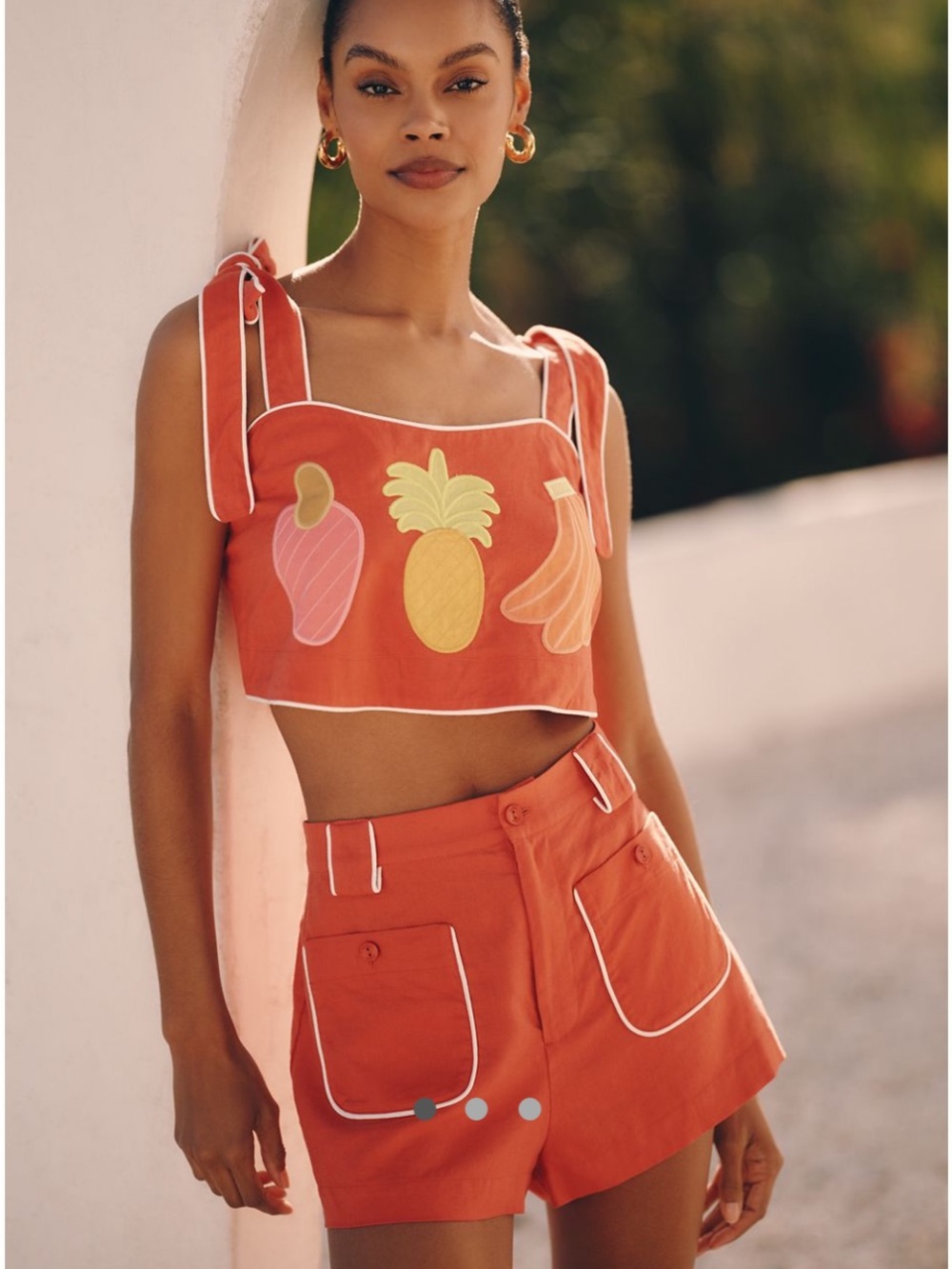 Farm Rio x Anthro Shorts NWT Sold Out Size L